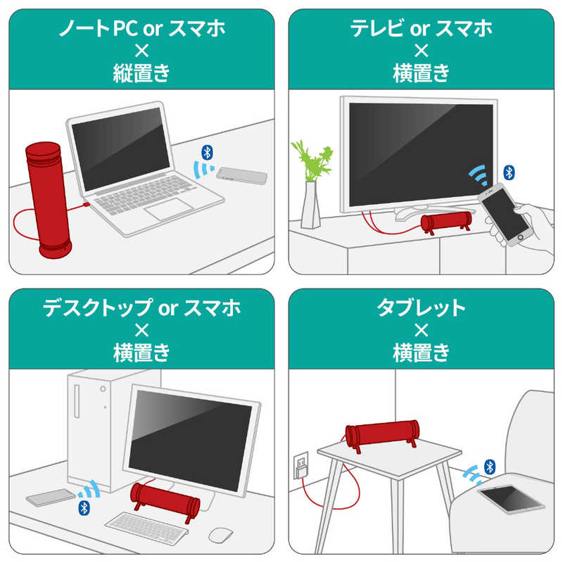 ミニサウンドバー スピーカー