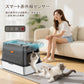 「臭いを徹底分解」2025新作脱臭機能付き猫用トイレ ｜飛散防止 ｜ダブル消臭｜ステンレス製｜空気循環システム｜ - MOOBOT株式会社